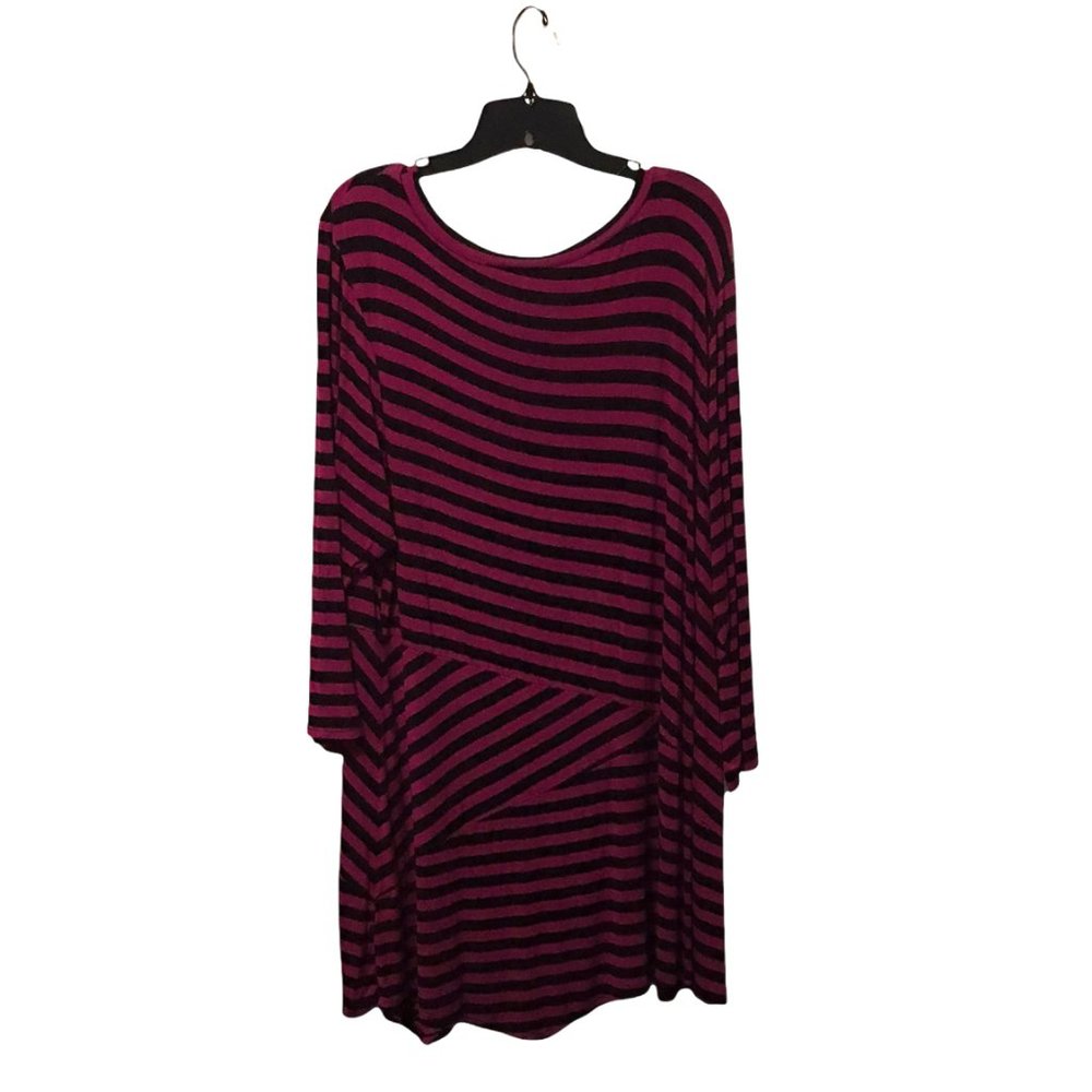 Apt. 9 Striped Plus Size Tunic Blouse - Picture 2 of 9